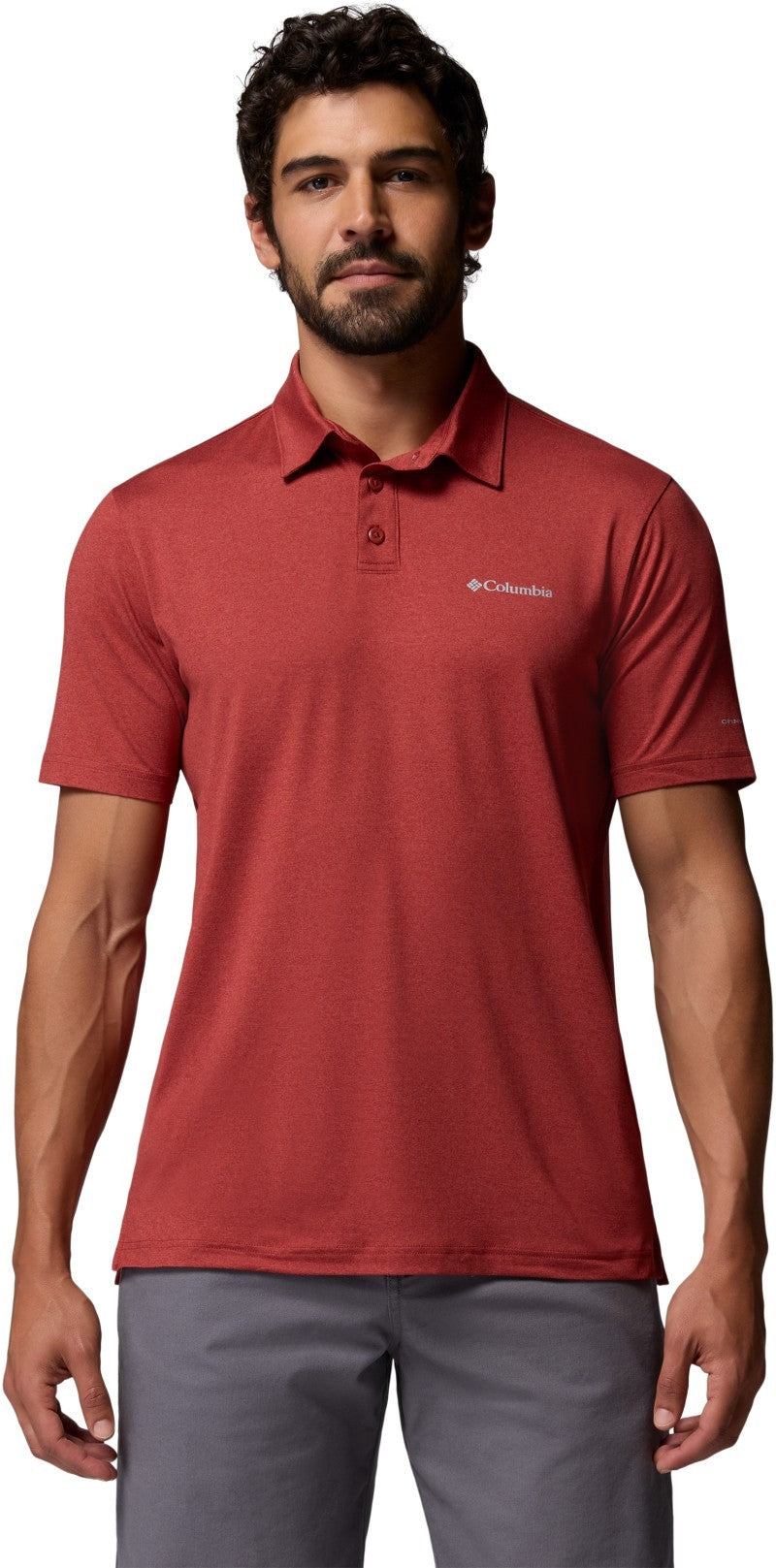 Parsons Point Polo, Tall - Mens - red oxide heather 1