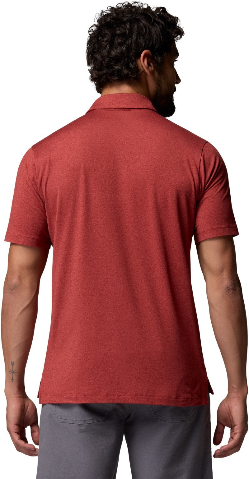 Parsons Point Polo, Tall - Mens - red oxide heather 1