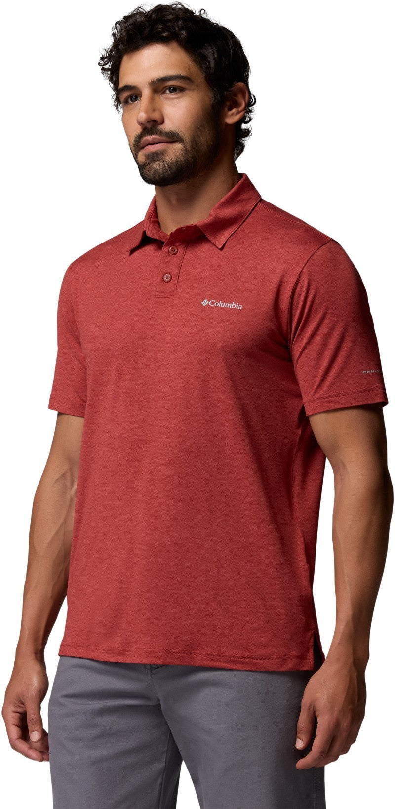 Parsons Point Polo, Tall - Mens - red oxide heather 1