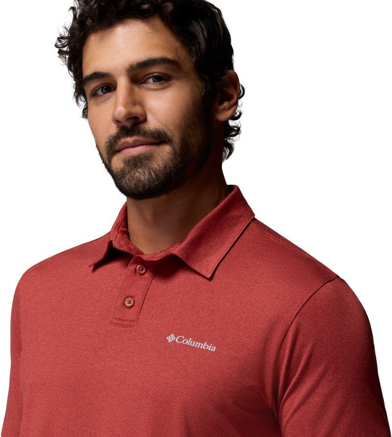 Parsons Point Polo, Tall - Mens - red oxide heather 1