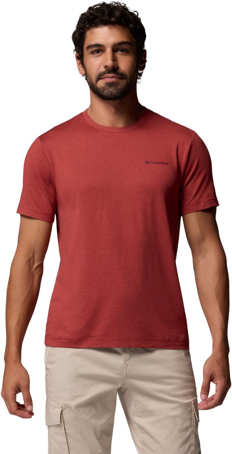 Parsons Point SS Back Graphic Tee, Tall - Mens - rainy day heather zigzag climb 1