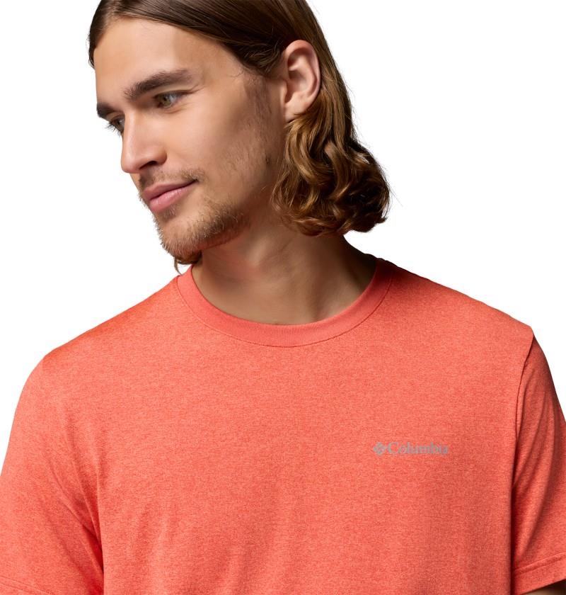 Parsons Point SS Back Graphic Tee - Mens - super sonic heather / splatter gem 1