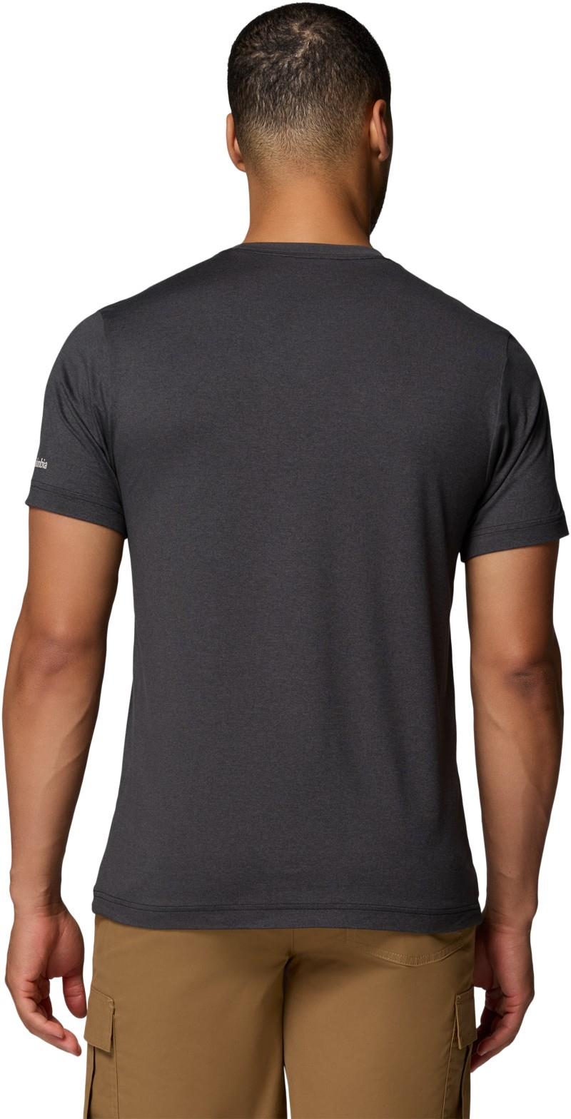 Parsons Point SS Graphic Tee - Mens - black heather / badge label 1