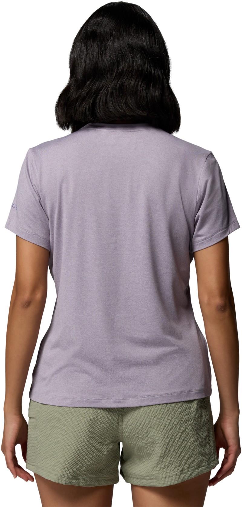 Parsons Point SS Graphic Tee - Womens - lavender pearl heather / gem focused 1