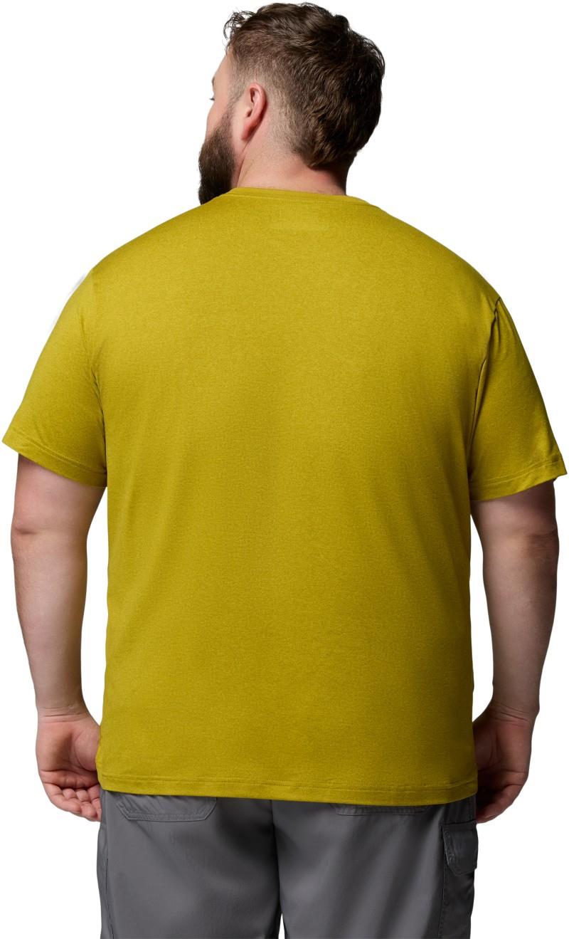 Parsons Point SS Logo Tee, Extended - Mens - antique moss / heather 1