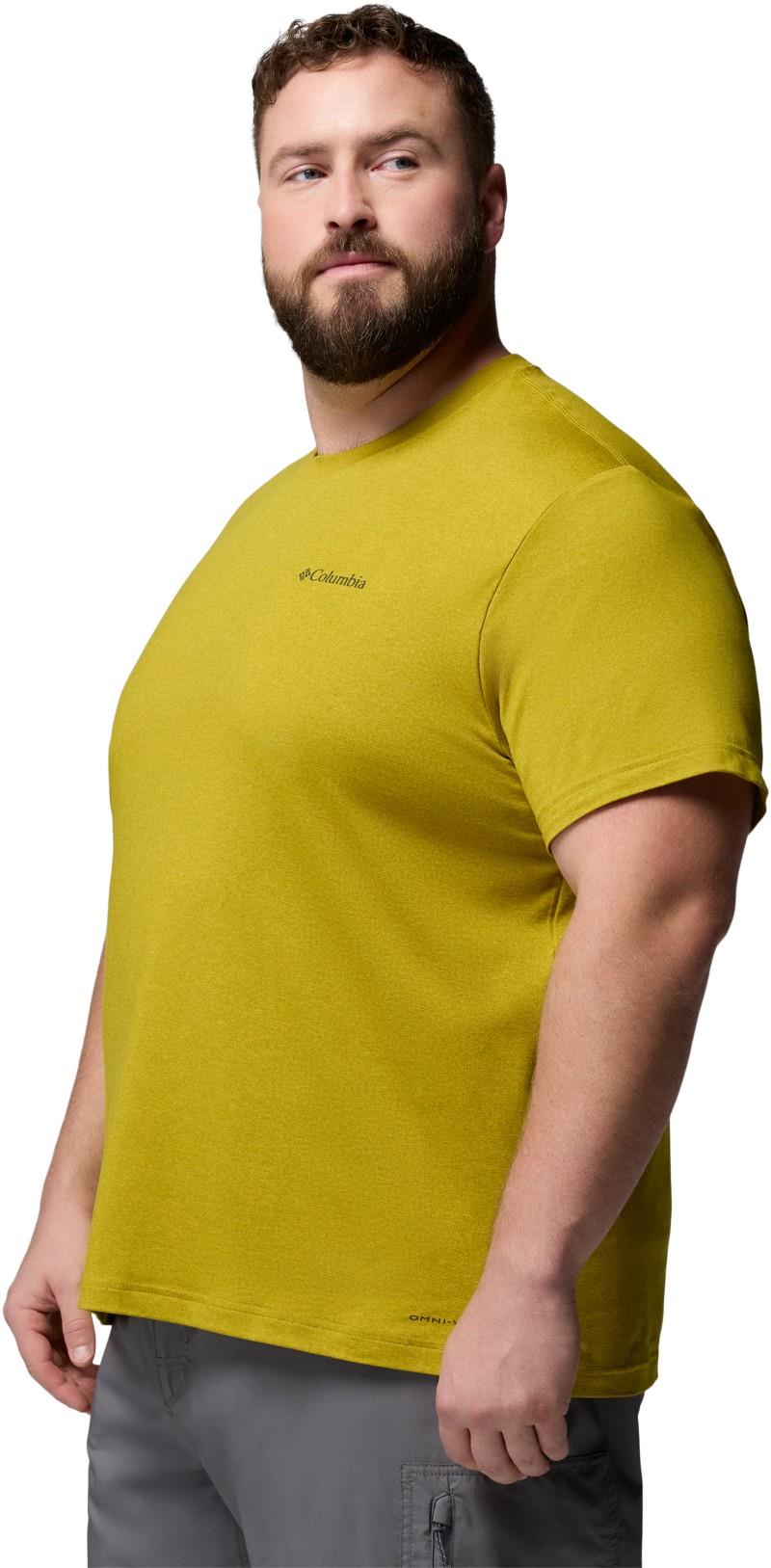 Parsons Point SS Logo Tee, Extended - Mens - antique moss / heather 1