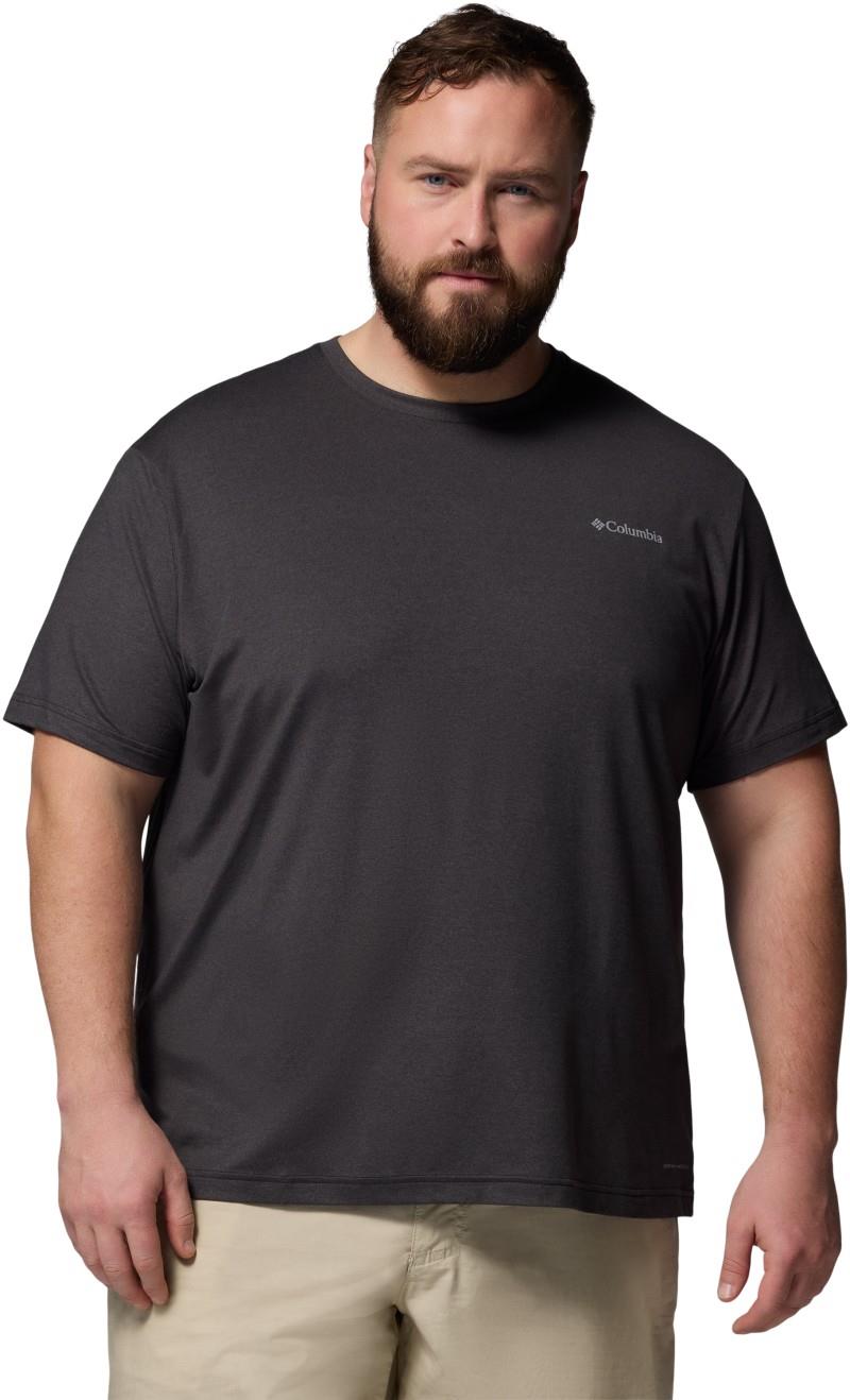Parsons Point SS Logo Tee, Extended - Mens - black / heather 1