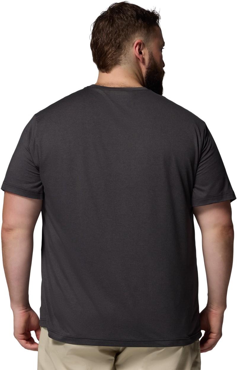 Parsons Point SS Logo Tee, Extended - Mens - black / heather 1