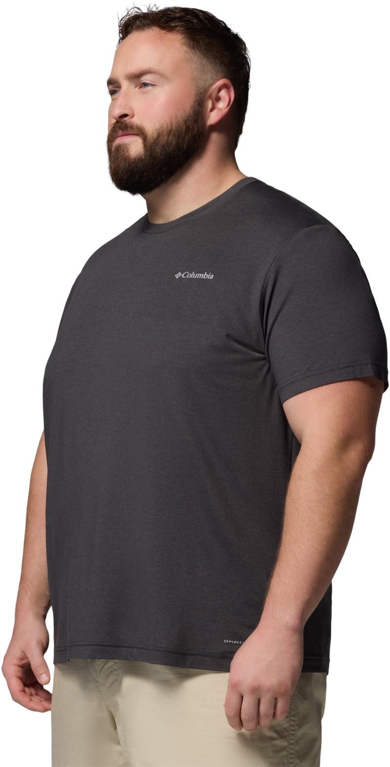 Parsons Point SS Logo Tee, Extended - Mens - black / heather 1