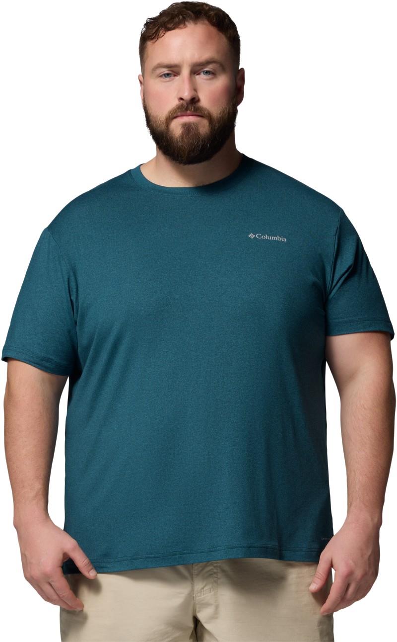 Parsons Point SS Logo Tee, Extended - Mens - everblue / heather 1