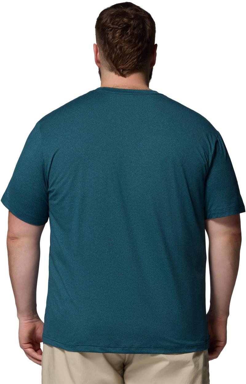 Parsons Point SS Logo Tee, Extended - Mens - everblue / heather 1