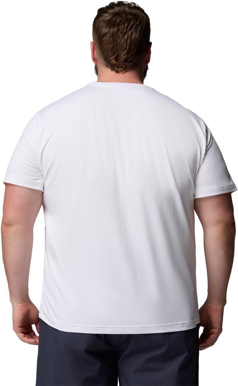 Parsons Point SS Logo Tee, Extended - Mens - white 1