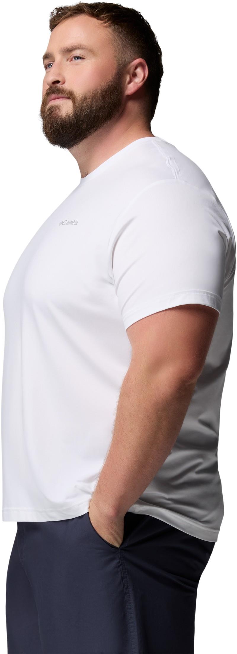 Parsons Point SS Logo Tee, Extended - Mens - white 1