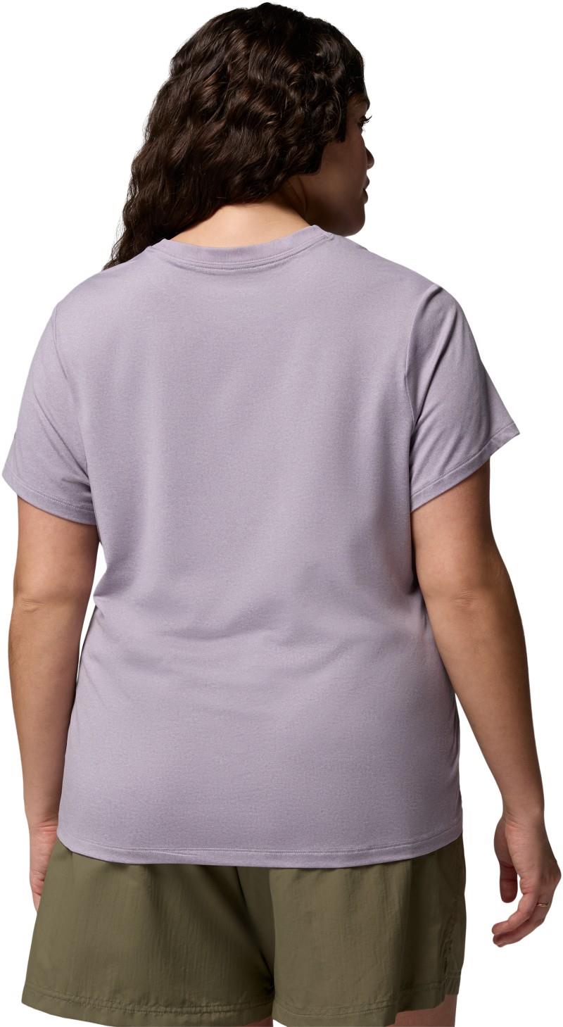 Parsons Point SS Logo Tee, Extended - Womens - lavender pearl heather 1