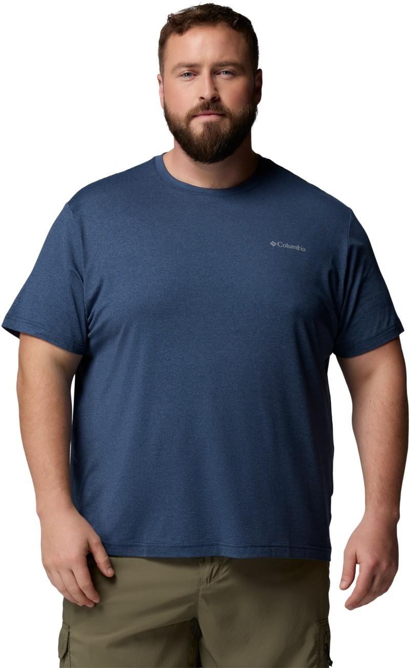 Parsons Point SS Logo Tee, Tall - Mens - collegiate navy / heather 1