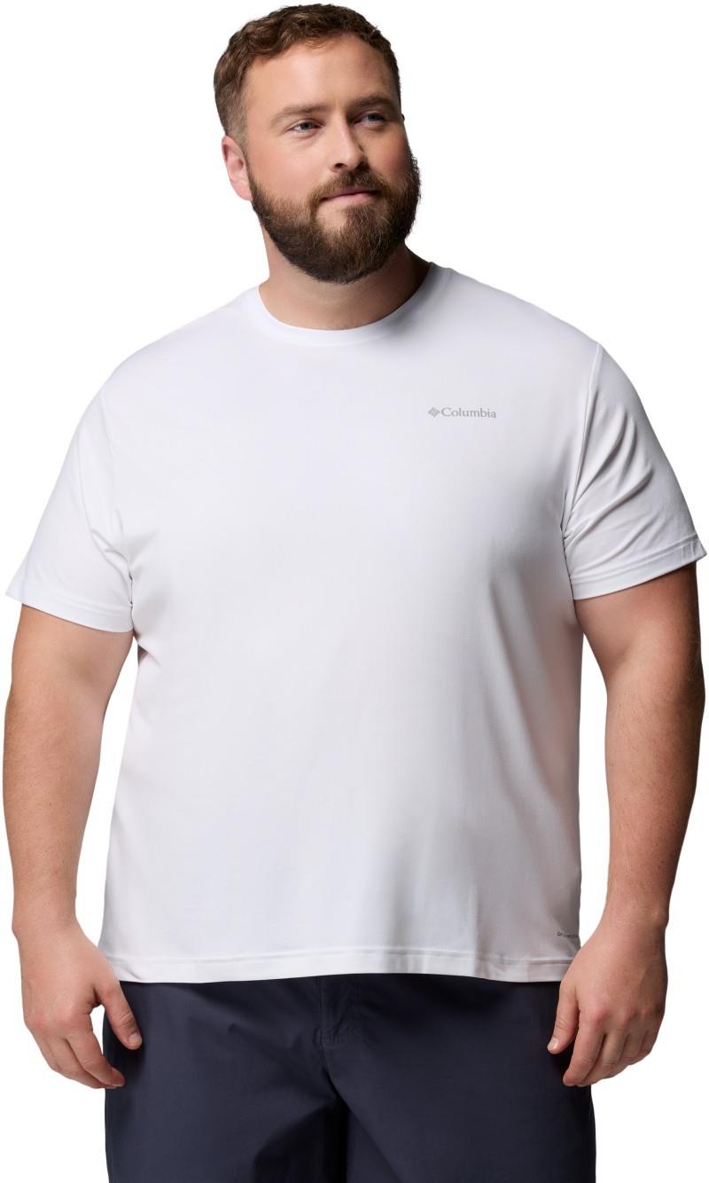 Parsons Point SS Logo Tee, Tall - Mens - white 1