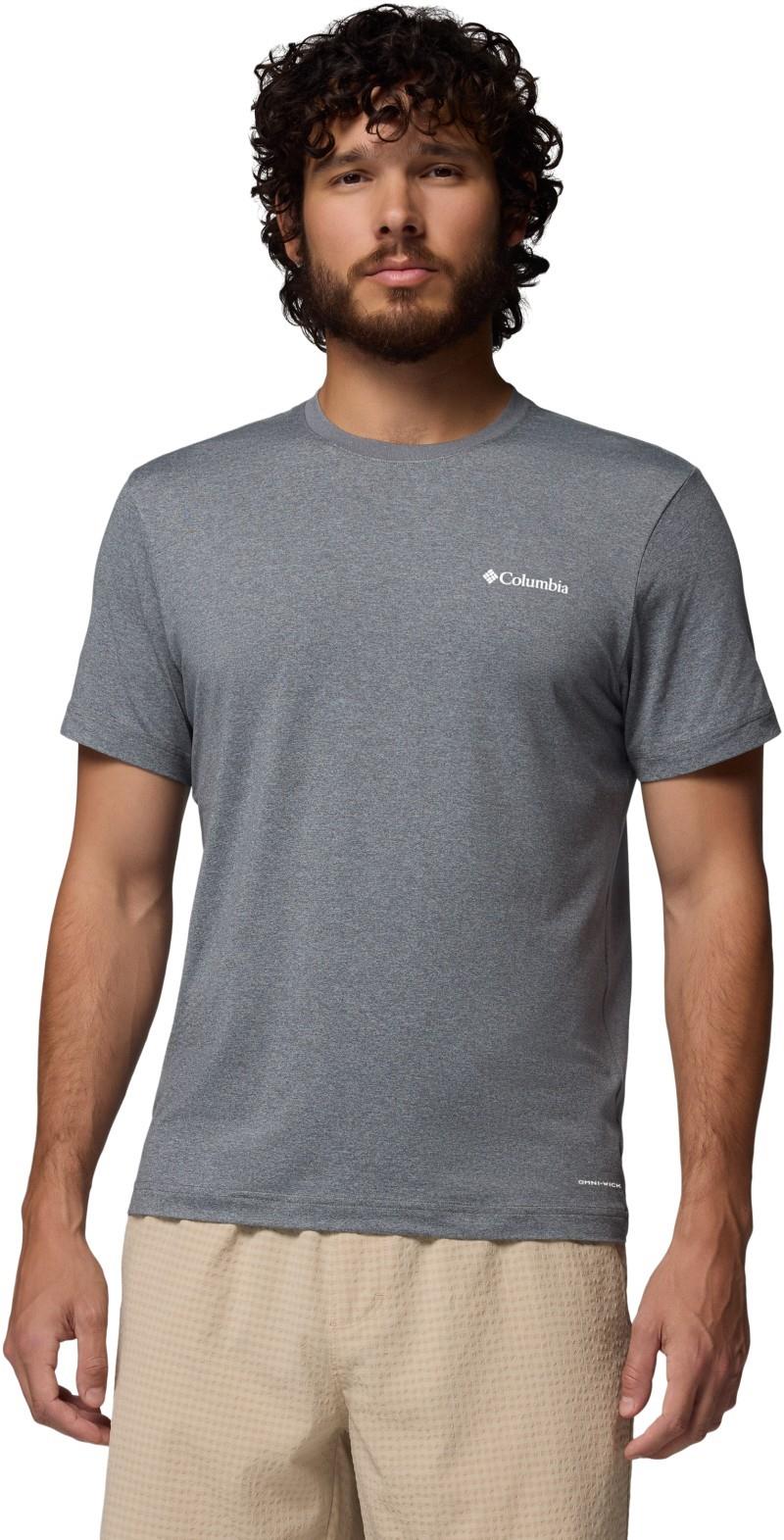 Parsons Point SS Logo Tee - Mens - city grey / heather 1