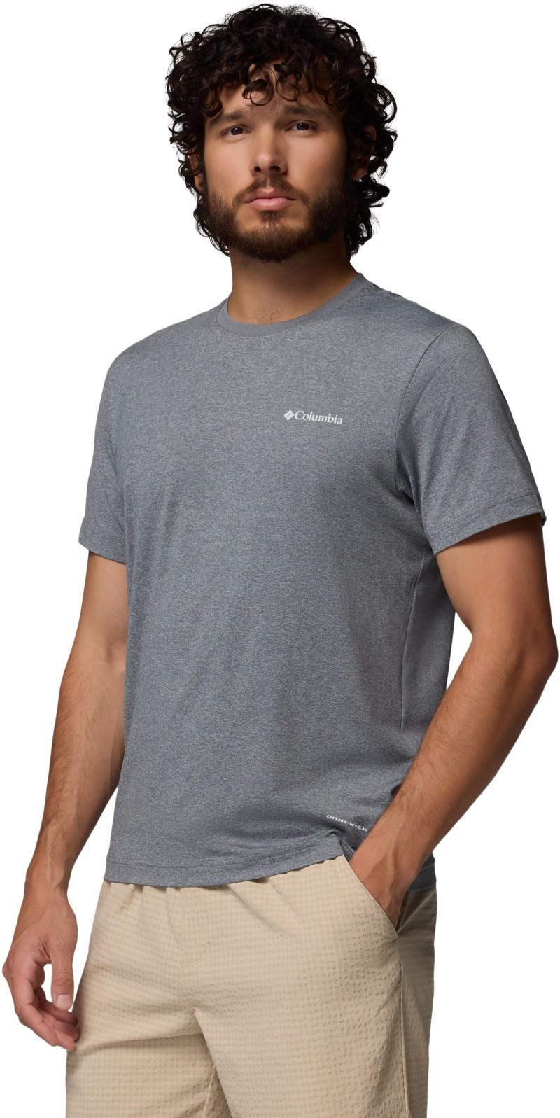 Parsons Point SS Logo Tee - Mens - city grey / heather 1