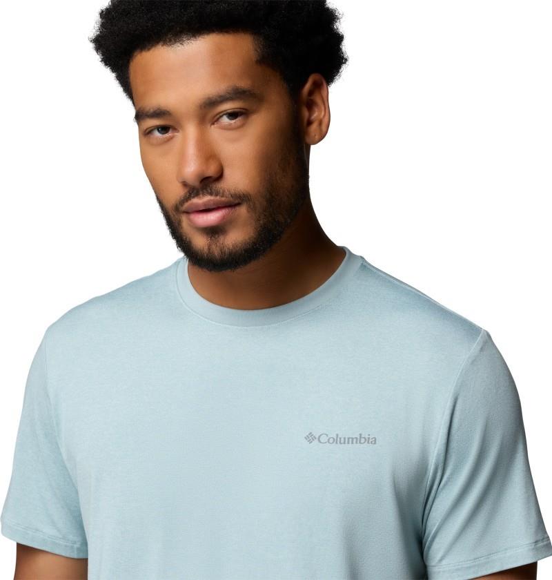 Parsons Point SS Logo Tee - Mens - marine light / heather 1