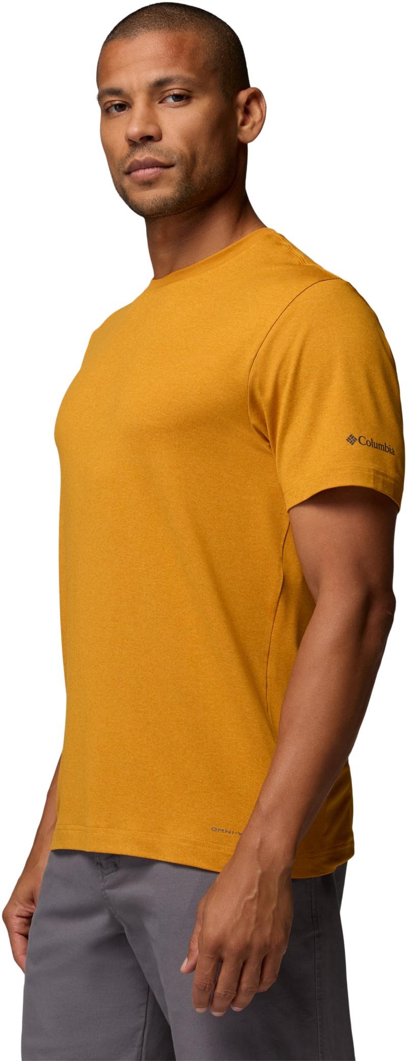Parsons Point SS Logo Tee - Mens - squash heather 1