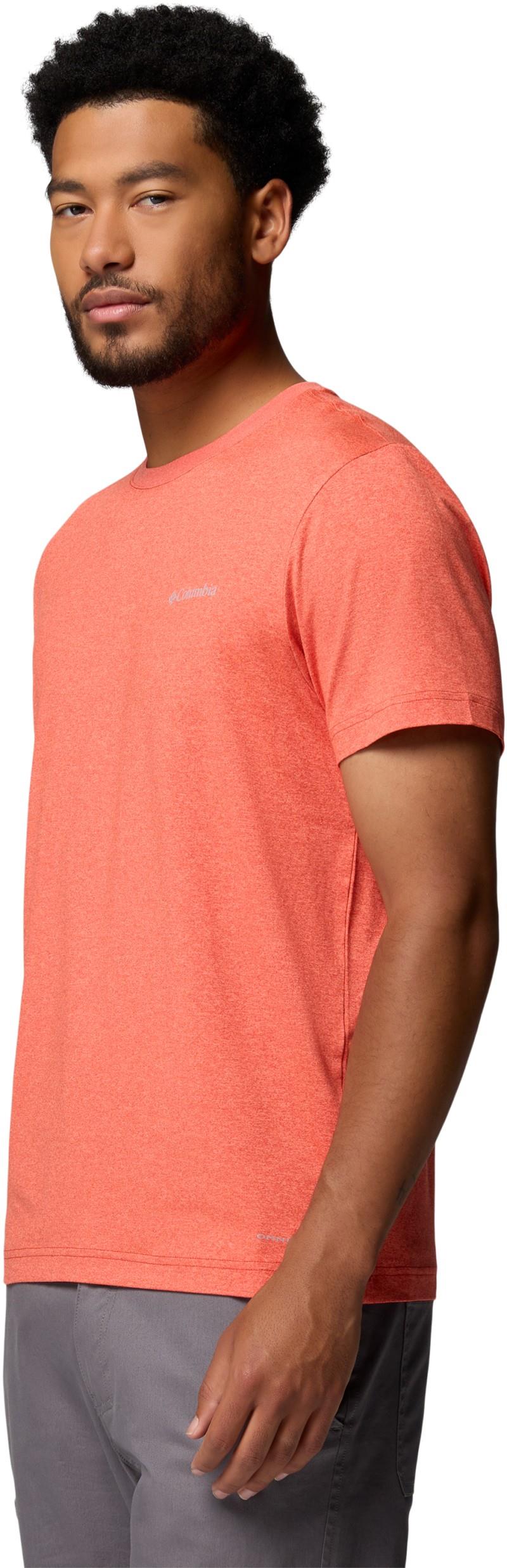 Parsons Point SS Logo Tee - Mens - super sonic / heather 1
