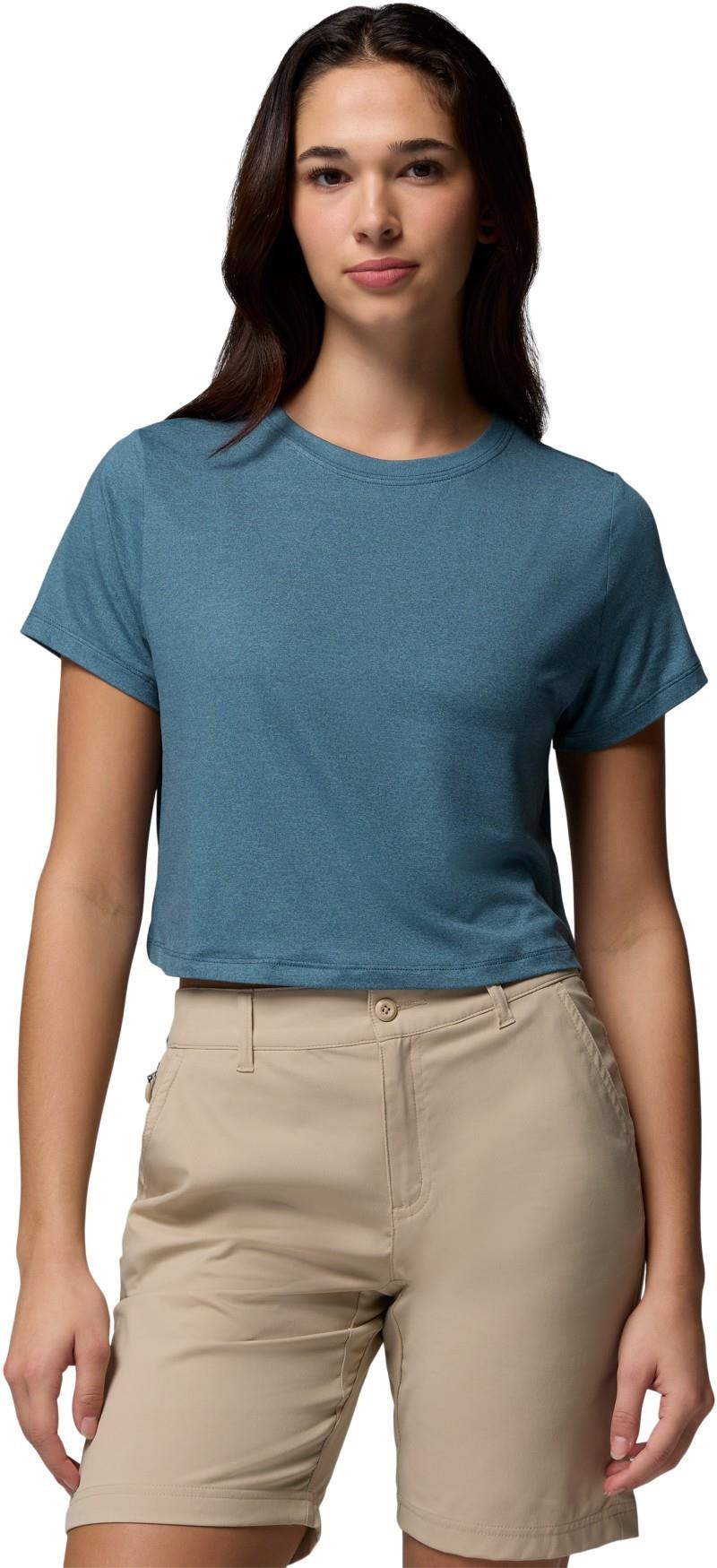 Parsons Point SS Tee - Womens - everblue heather 1
