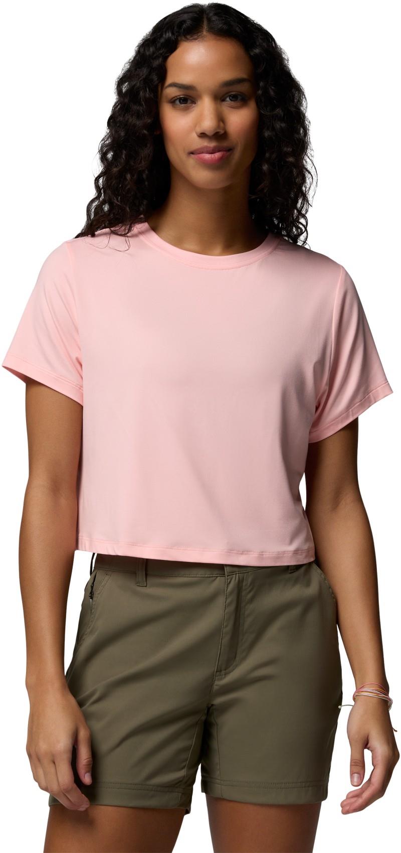 Parsons Point SS Tee - Womens - pink sand heather 1