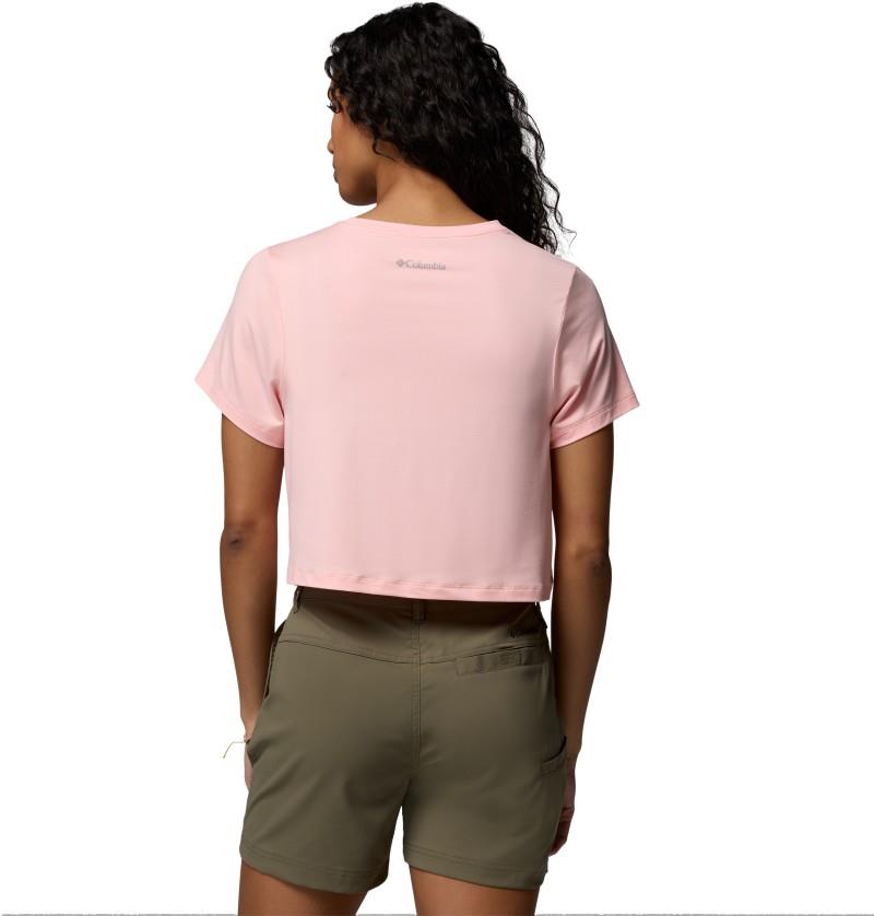 Parsons Point SS Tee - Womens - pink sand heather 1