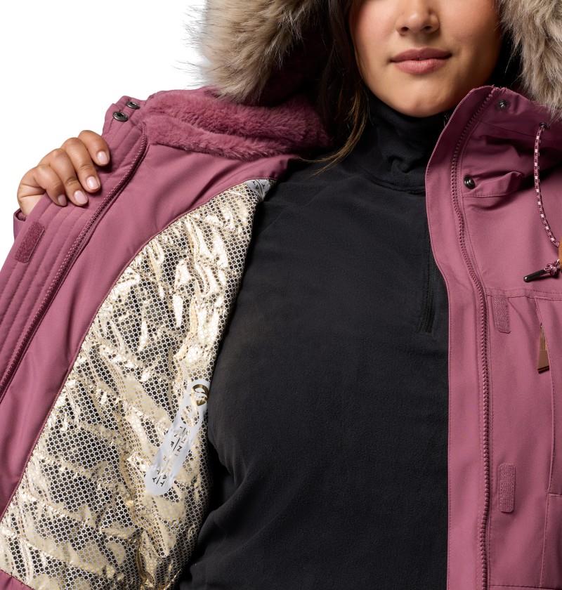 Payton Pass II Insulated Jacket, Extended - Womens - antique mauve 1