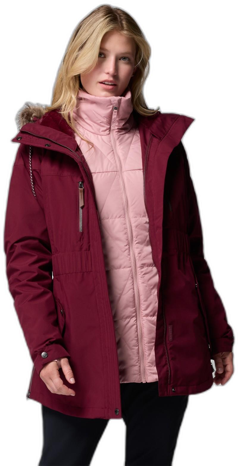 Payton Pass II Interchange Jacket - Womens - rich wine 1