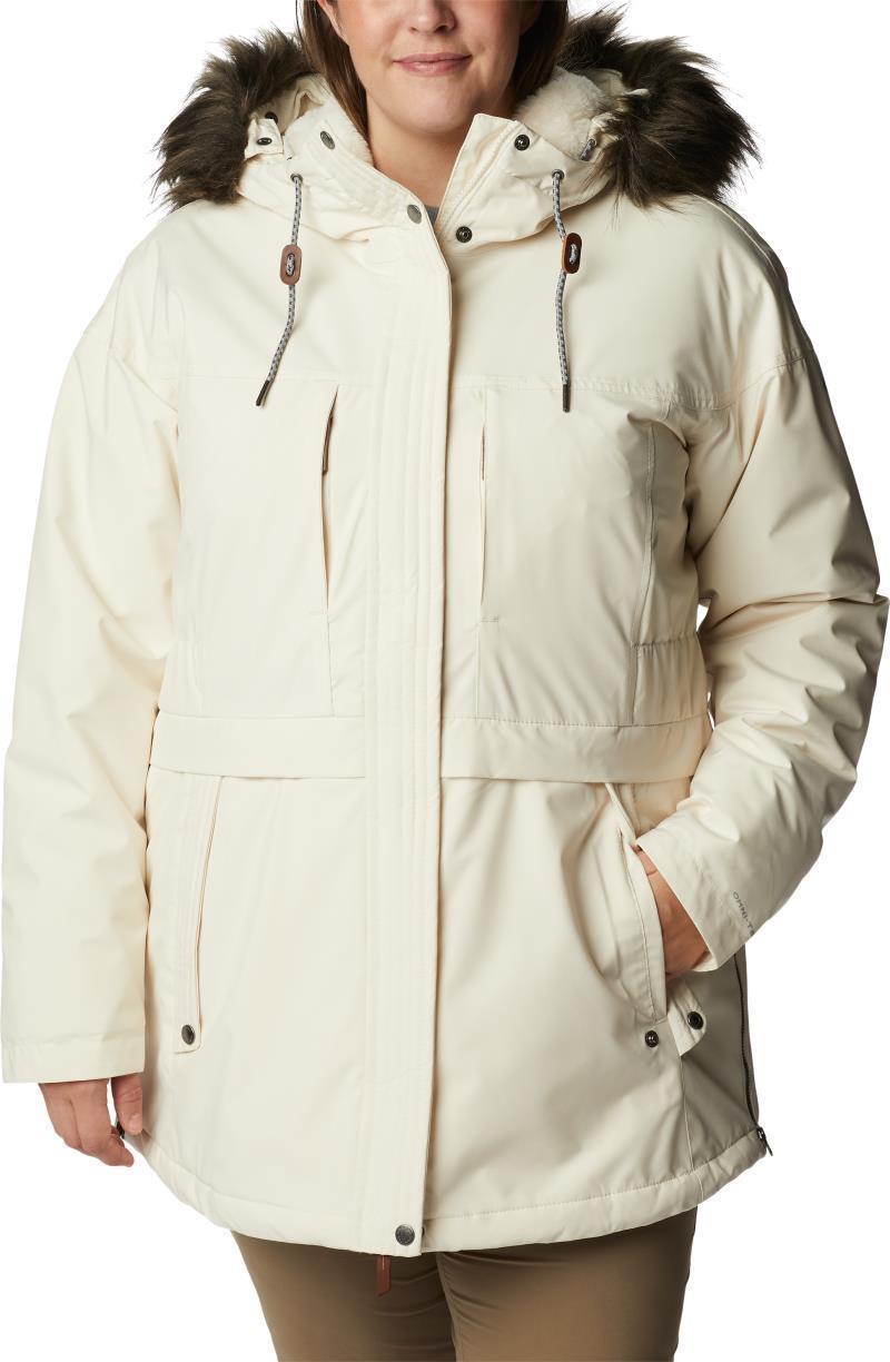 Payton Pass Insulated Jacket - Plus - Womens - Chalk 1