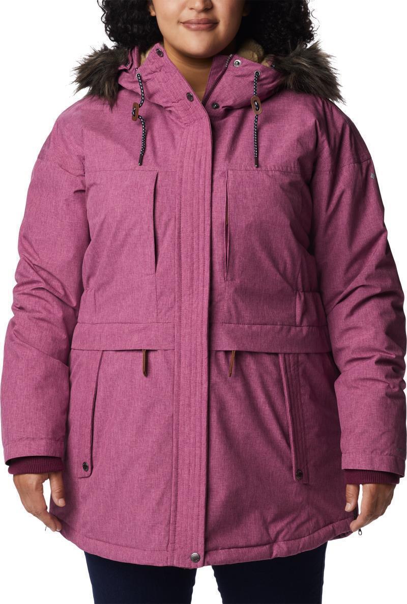 Payton Pass Insulated Jacket - Plus - Womens - Marionberry Heather 1