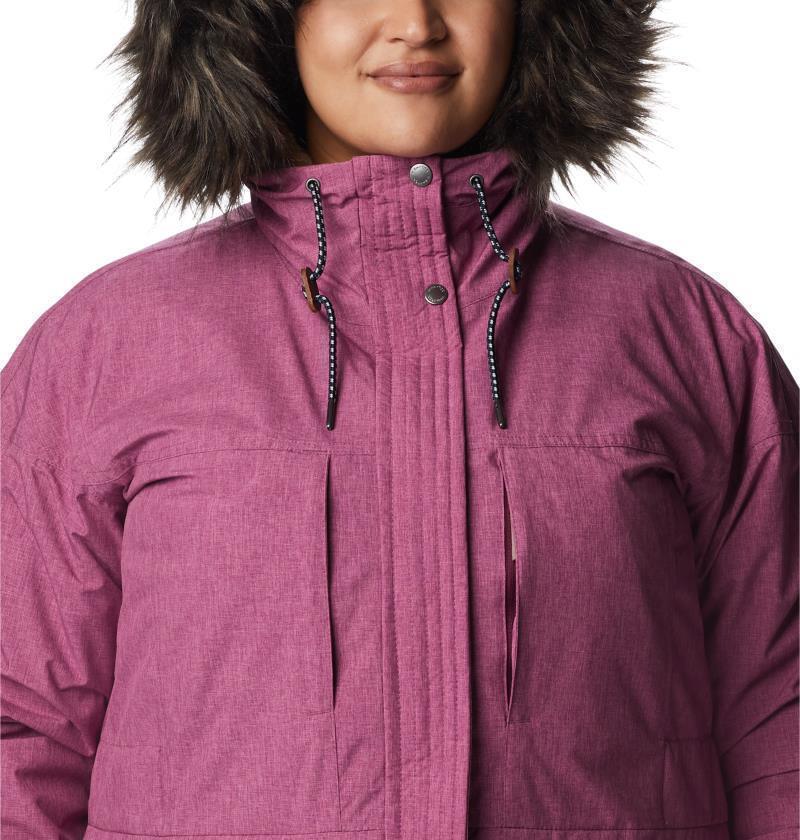 Payton Pass Insulated Jacket - Plus - Womens - Marionberry Heather 7