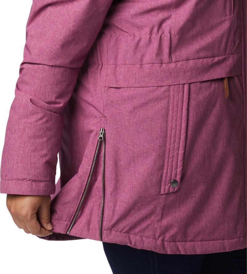 Payton Pass Insulated Jacket - Plus - Womens - Marionberry Heather 8