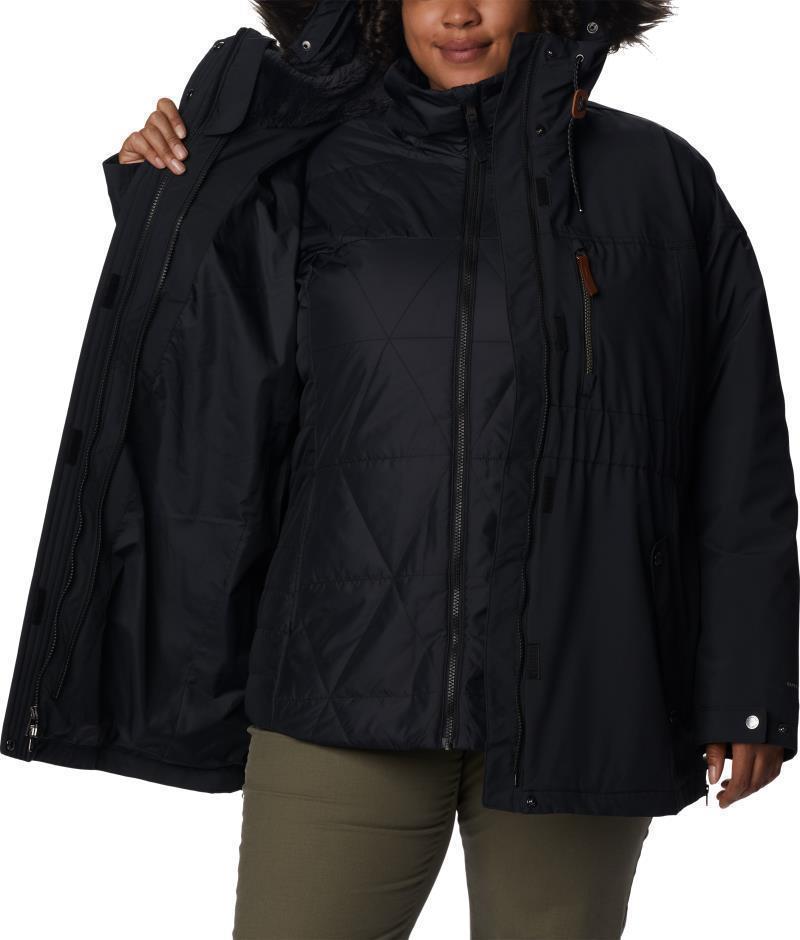 Payton Pass Interchange Jacket - Plus - Womens - Black 3