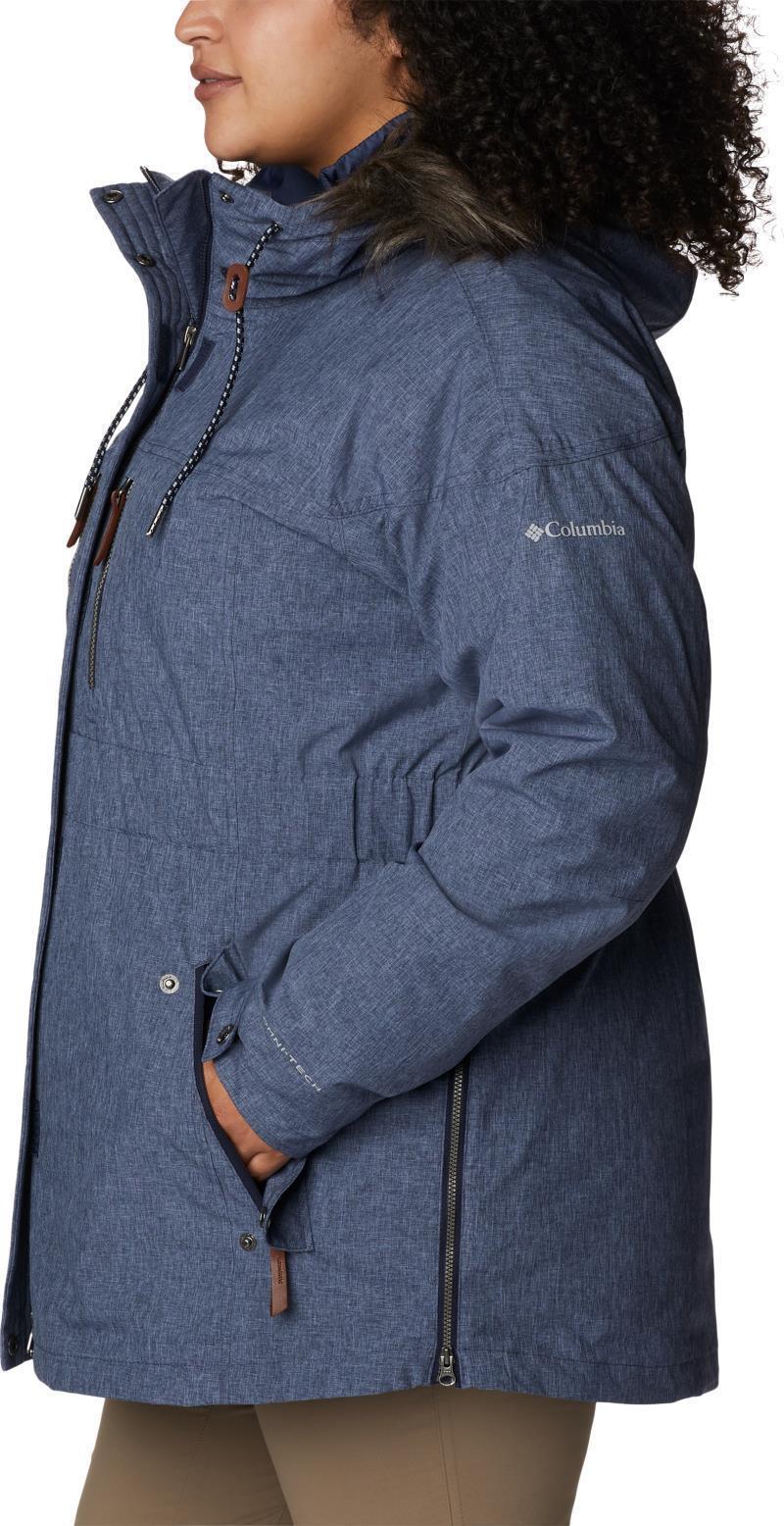 Payton Pass Interchange Jacket - Plus - Womens - Dark Nocturnal Heather 3