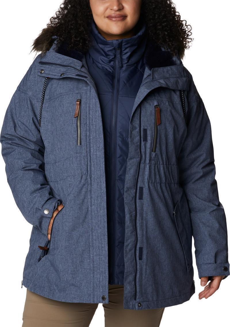 Payton Pass Interchange Jacket - Plus - Womens - Dark Nocturnal Heather 4