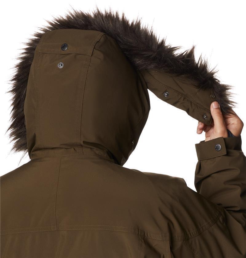 Payton Pass Interchange Jacket - Plus - Womens - Olive Green / Black Sherpa 6