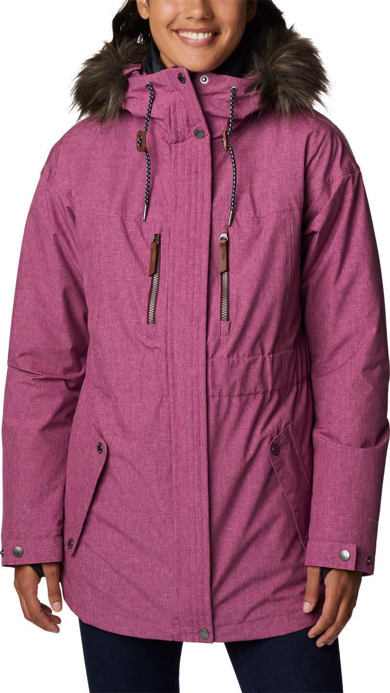 Payton Pass Interchange Jacket - Womens - Marionberry Heather 1