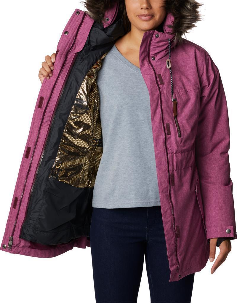 Payton Pass Interchange Jacket - Womens - Marionberry Heather 4