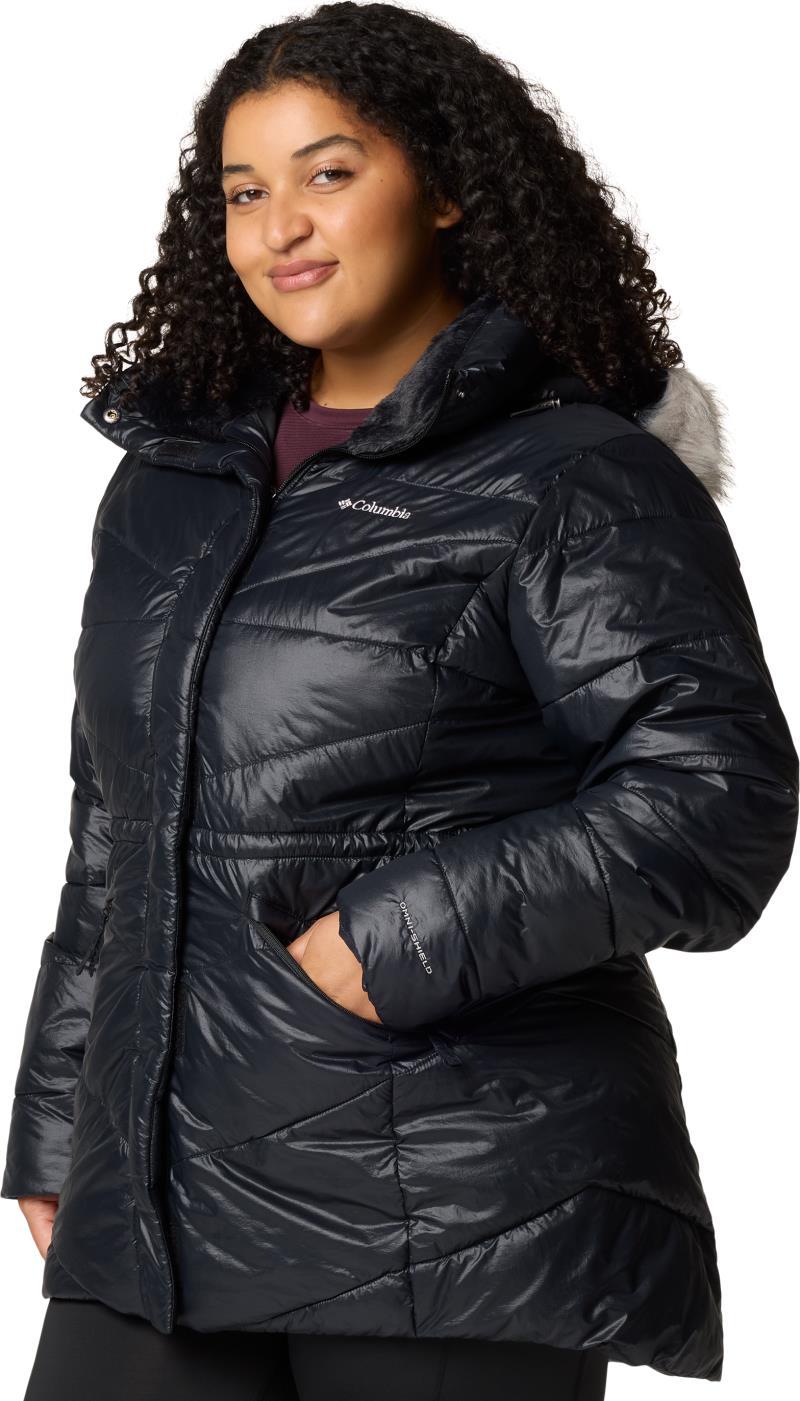 Peak To Park III Mid Insulated Jacket, Extended - Womens - black gunmetal 1