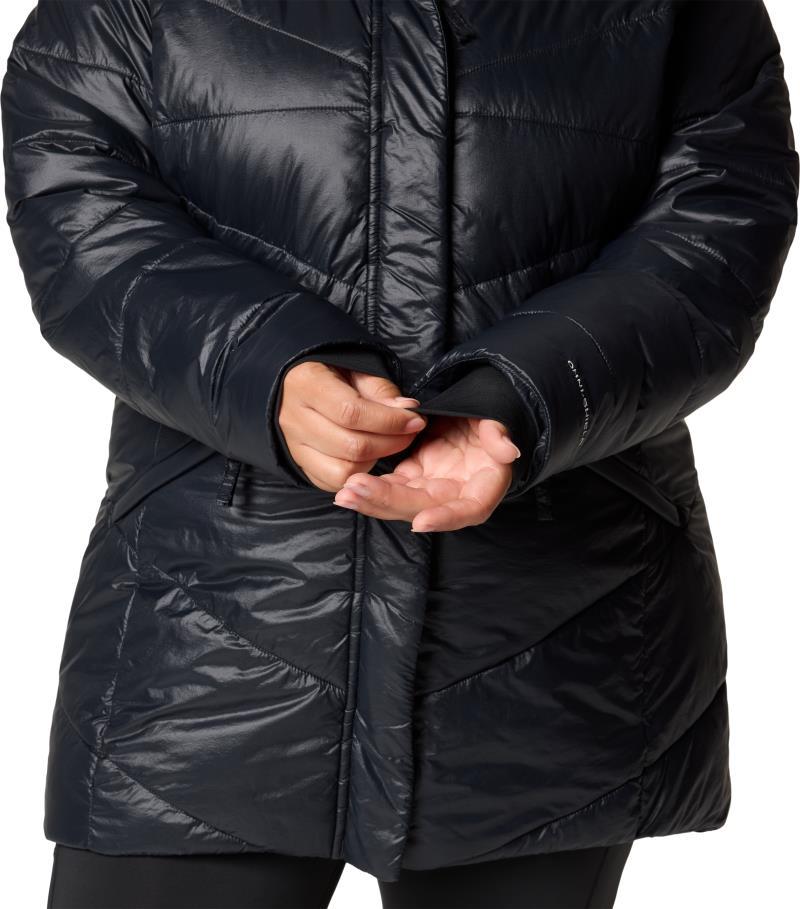 Peak To Park III Mid Insulated Jacket, Extended - Womens - black gunmetal 1
