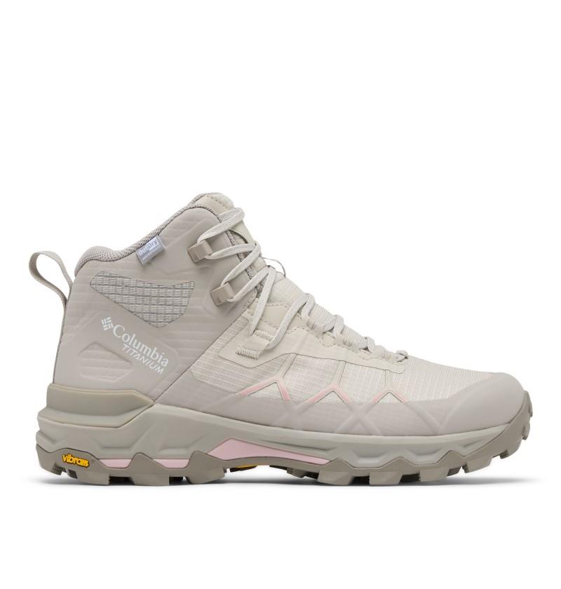 Peakfreak Titanium Outdry Mid - Womens - flint grey / dusty pink 1
