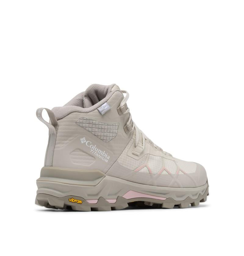 Peakfreak Titanium Outdry Mid - Womens - flint grey / dusty pink 1
