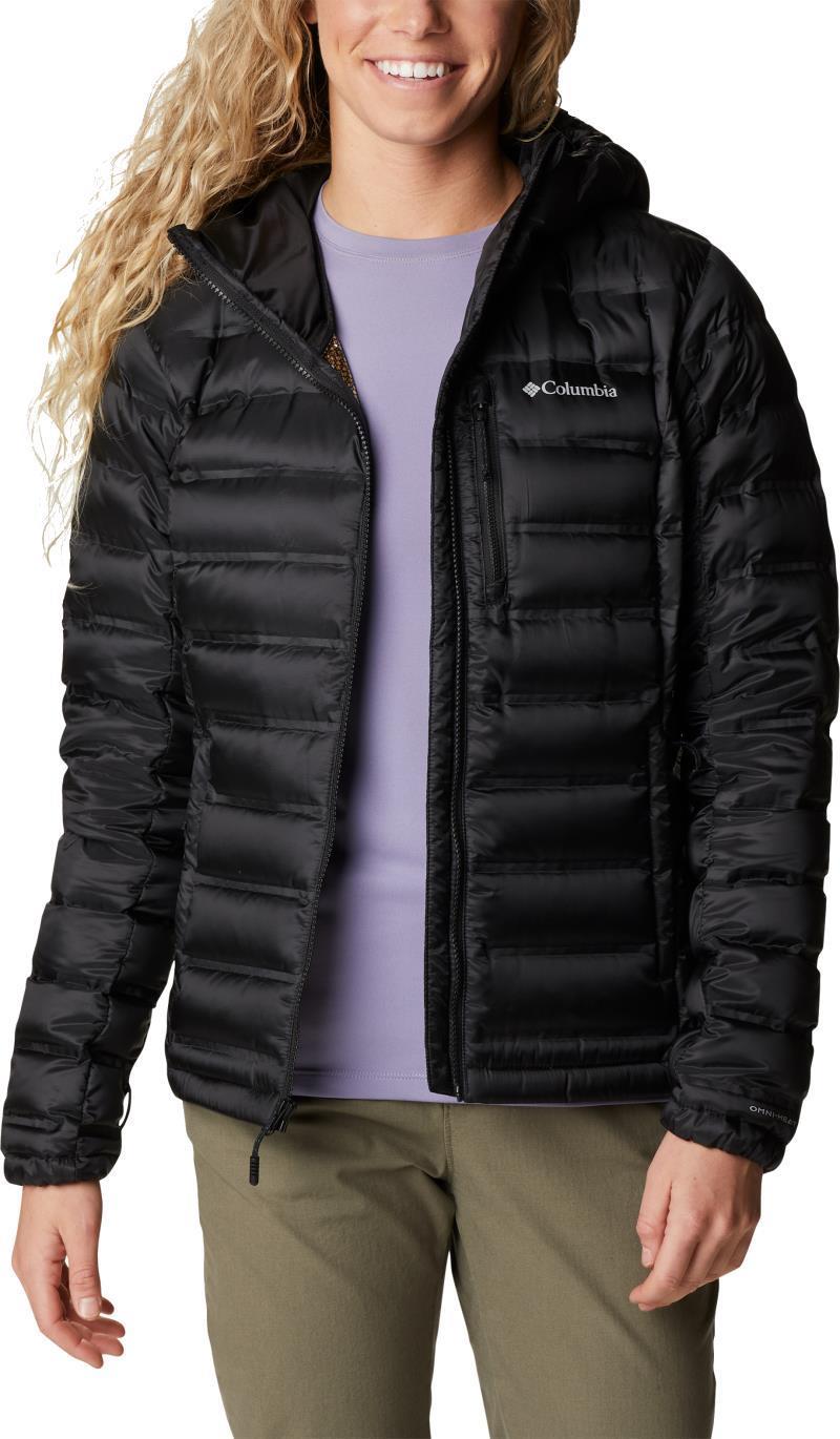 Pebble Peak Down Hooded Jacket - Womens - Black 3
