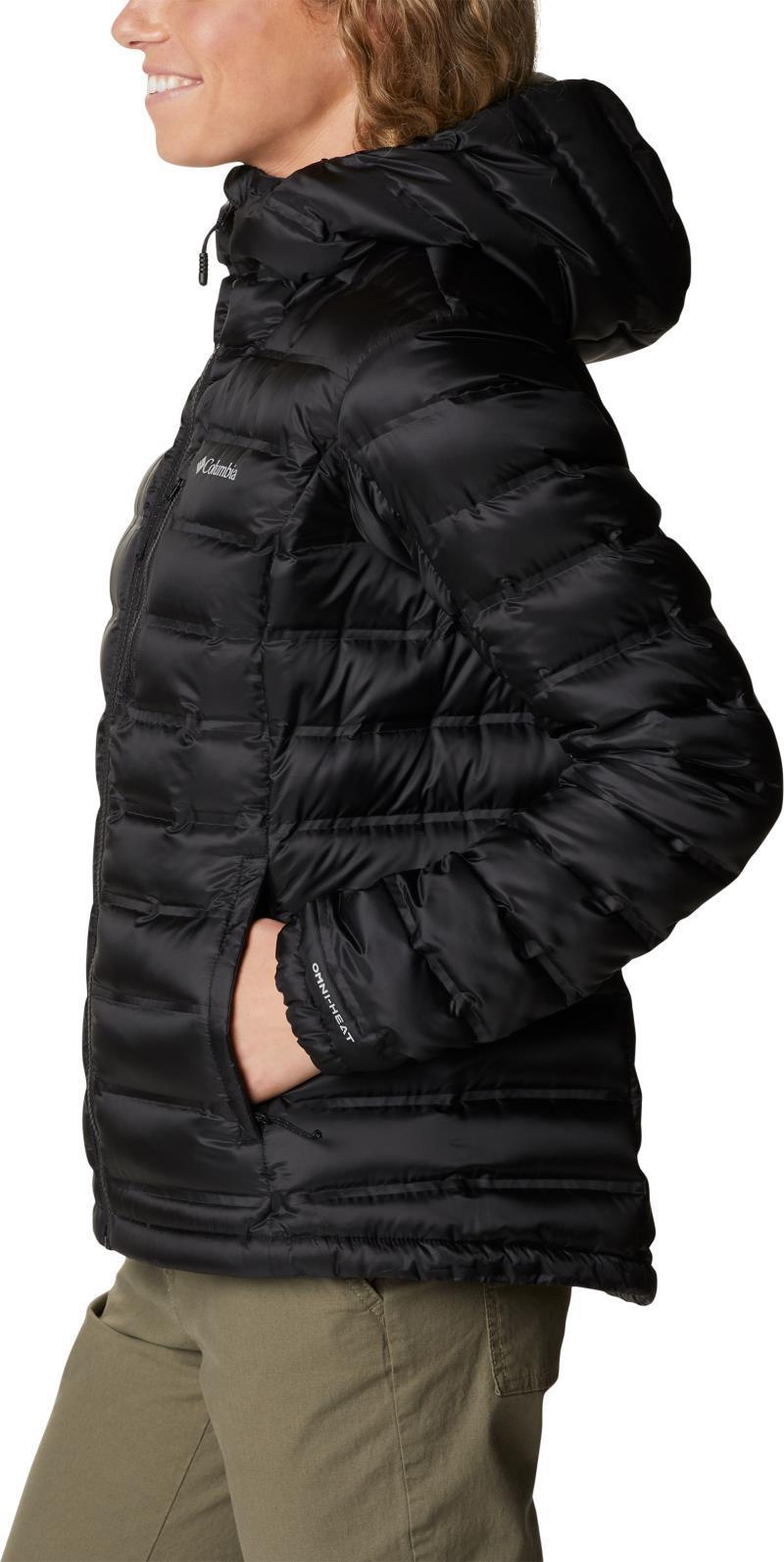 Pebble Peak Down Hooded Jacket - Womens - Black 5