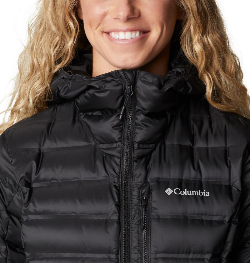 Pebble Peak Down Hooded Jacket - Womens - Black 6