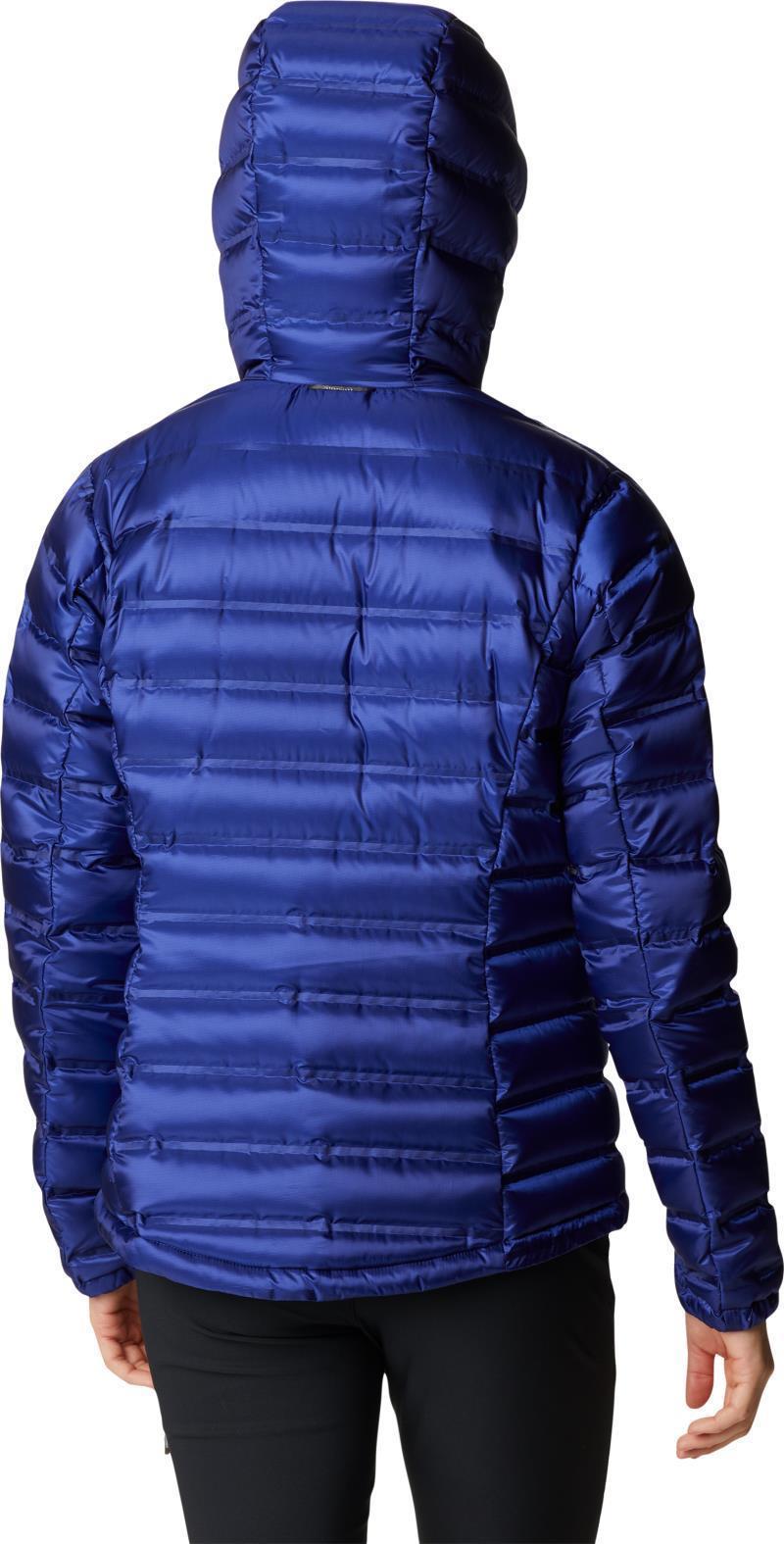 Pebble Peak Down Hooded Jacket - Womens - Dark Sapphire 2