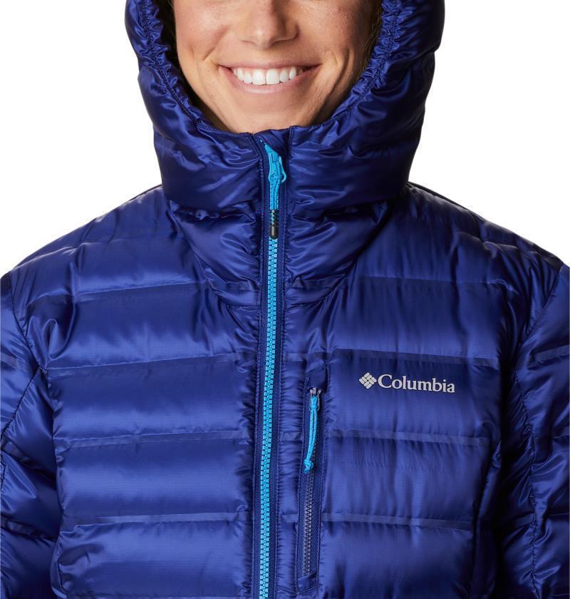 Pebble Peak Down Hooded Jacket - Womens - Dark Sapphire 6