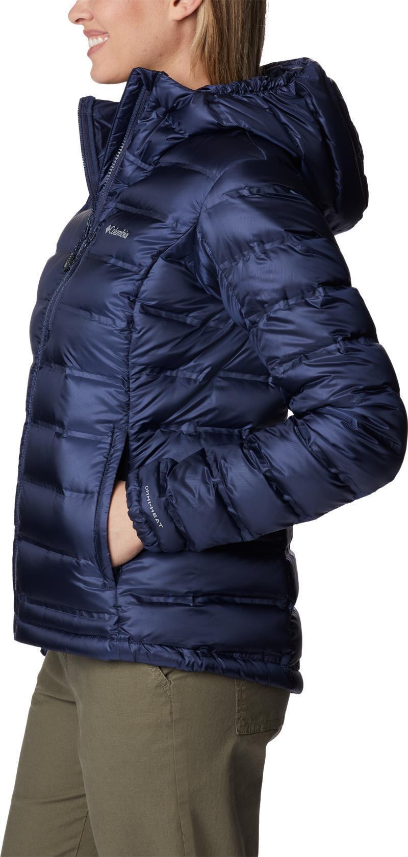 Pebble Peak Down Hooded Jacket - Womens - Nocturnal 5